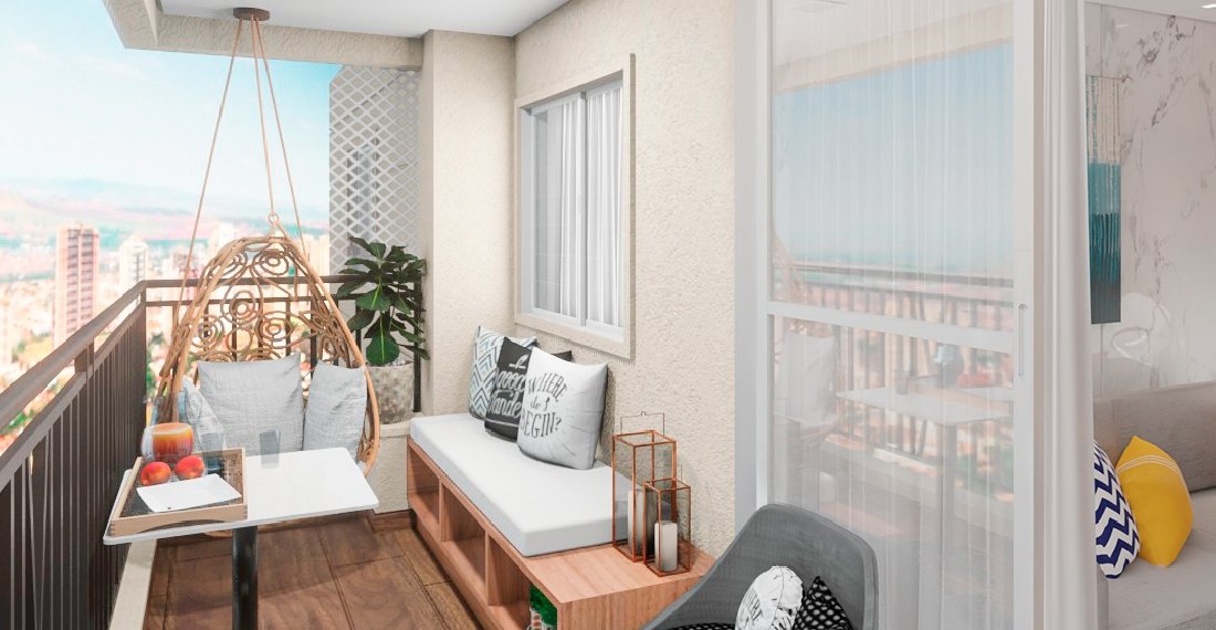 Varanda Gourmet com Churrasqueira